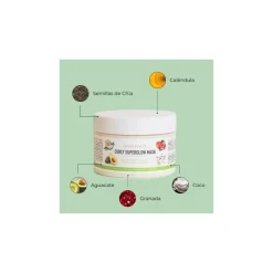 Alma Secret Curly Superglow Mask (Cabellos Rizados u Ondulados) 250 ml