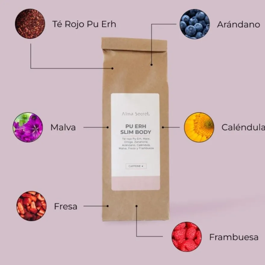 Alma Secret Infusión Pu Ehr Adelgazante 80 g