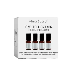Alma Secret Pack Roll-On + Etiquetas 4x10 ml