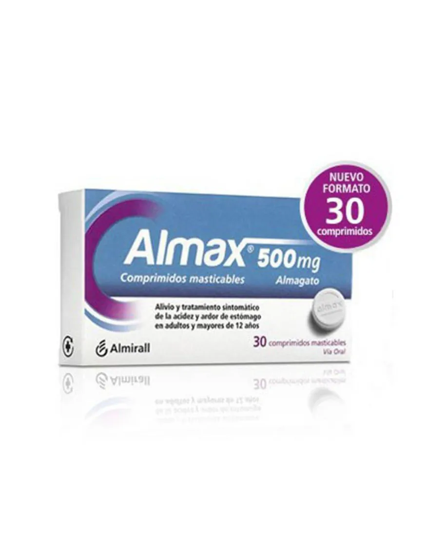 ALMAX 500MG 24 Comprimidos Masticables