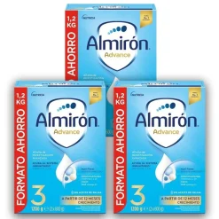 ALMIRÓN Advance 3 con Leche de Crecimiento Pronutra Pack 3x1200gr