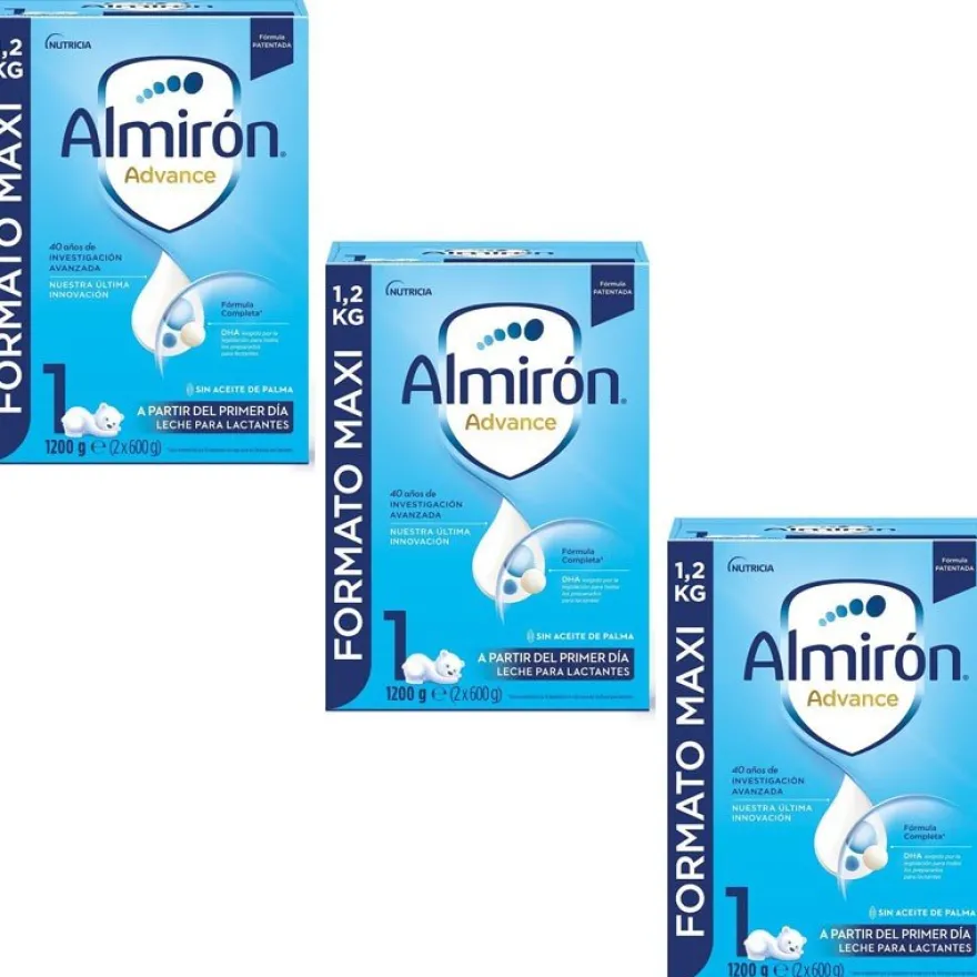 ALMIRÓN Advance 1 con Pronutra Leche para Lactantes Pack 3x1200gr