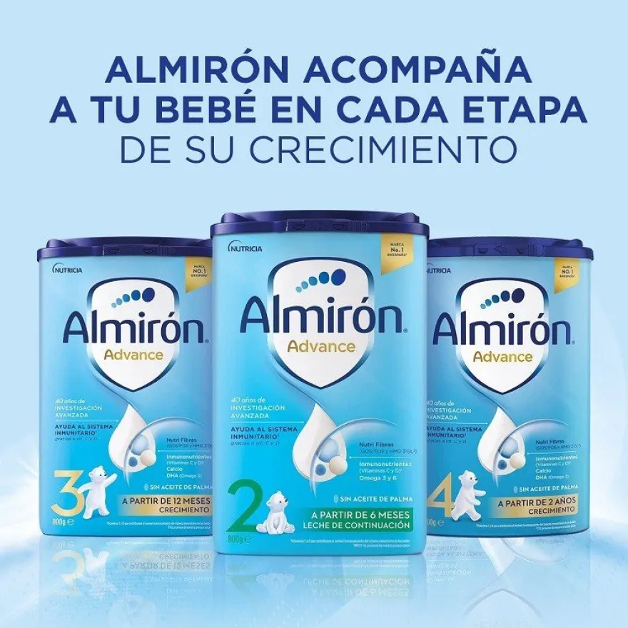 ALMIRÓN Advance 2 con Pronutra Leche de Continuación 1200gr NUEVA FÓRMULA