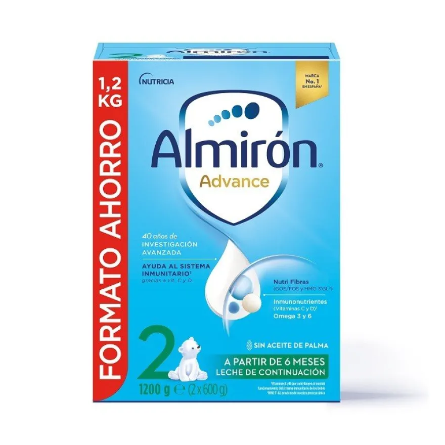 ALMIRÓN Advance 2 con Pronutra Leche de Continuación 1200gr NUEVA FÓRMULA