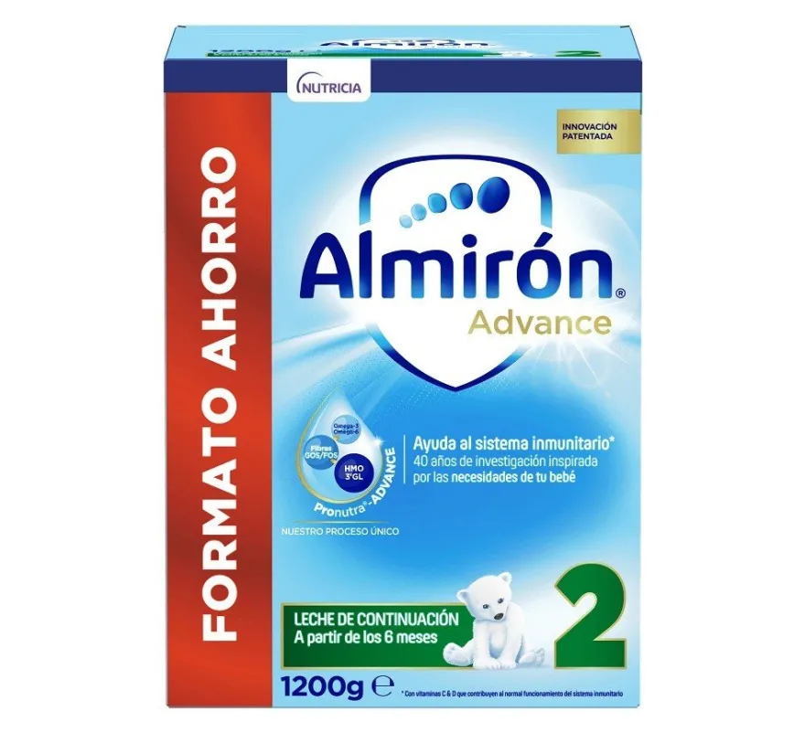 ALMIRÓN Advance 2 con Pronutra Leche de Continuación 1200gr NUEVA FÓRMULA