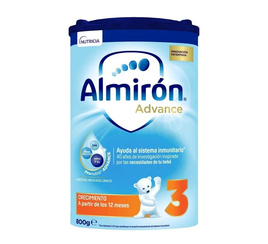 ALMIRÓN Advance 3 con Pronutra Leche de Crecimiento 800gr NUEVA FÓRMULA