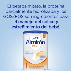 ALMIRÓN Digest 1 Leche para Lactantes Pack 4x800gr