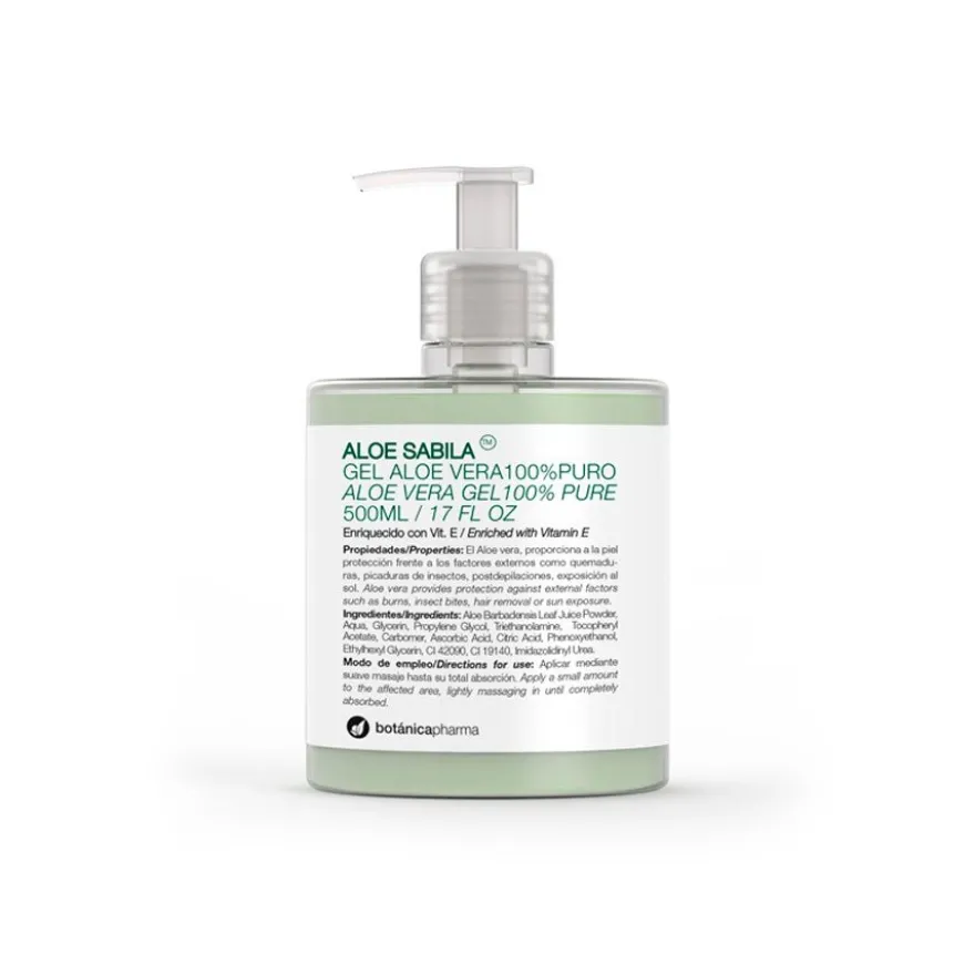 Aloe Sábila 100% Eco Gel 500ML Botánicapharma