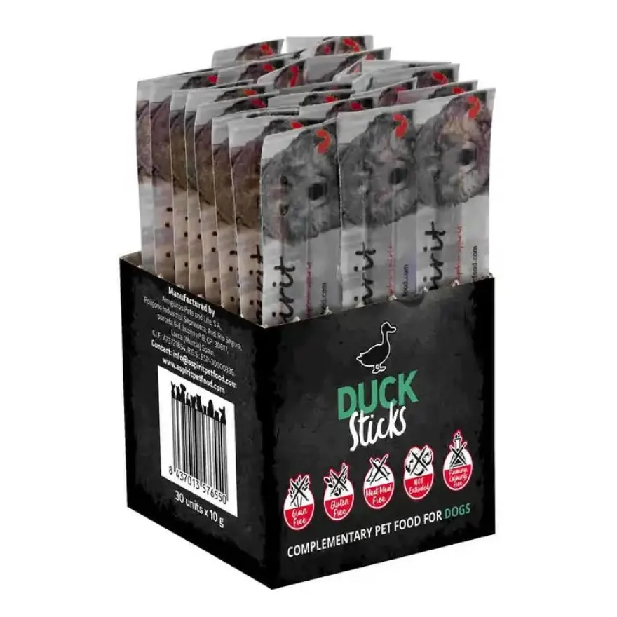 Alpha Barritas de Pato Snack para Perros 300g