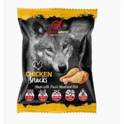 Alpha Snacks Canine Pollo Snack 24 uds
