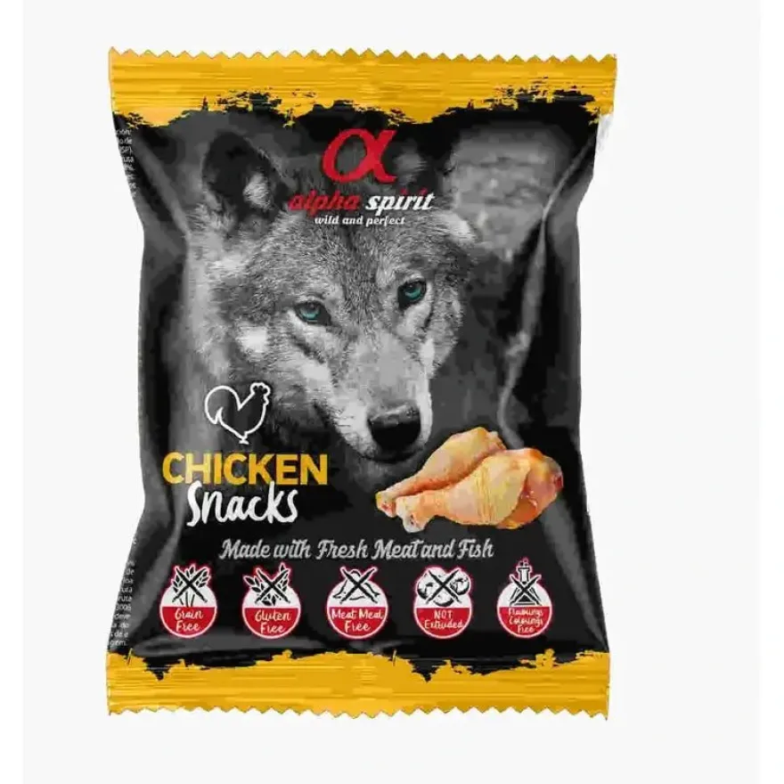 Alpha Snacks Canine Pollo Snack 24 uds