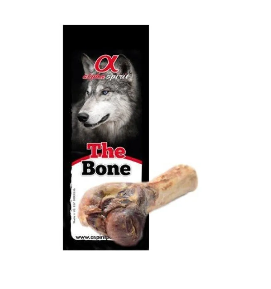 Alpha Spirit Canine Hueso Jamón Snacks 20 uds