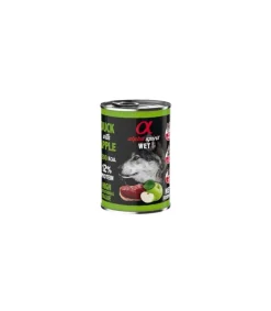 Alpha Spirit Canine Pato C/Manzana Verde Comida Húmeda 6x400g