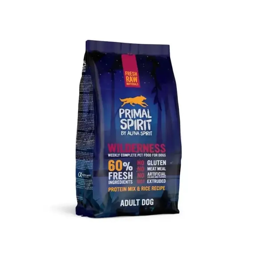 Alpha Spirit Canine Primal Alimento Seco para Perros 1Kg