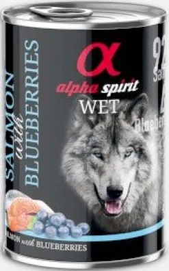 Alpha Spirit Canine Salmón Con Piña Comida Húmeda Lata 6x400g
