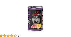 Alpha Spirit Cordero con Pera Paté para Perros Adultos 400g