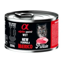 Alpha Spirit Feline Ibérico Paté Húmedo 200g