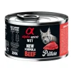 Alpha Spirit Feline Ternera Comida Húmeda 6x200g