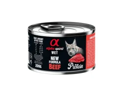Alpha Spirit Feline Ternera Comida Húmeda 6x200g