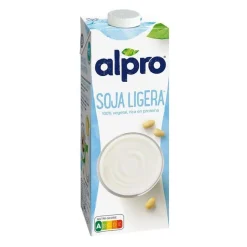 ALPRO Bebida de Soja Ligera 100% Vegetal 1L