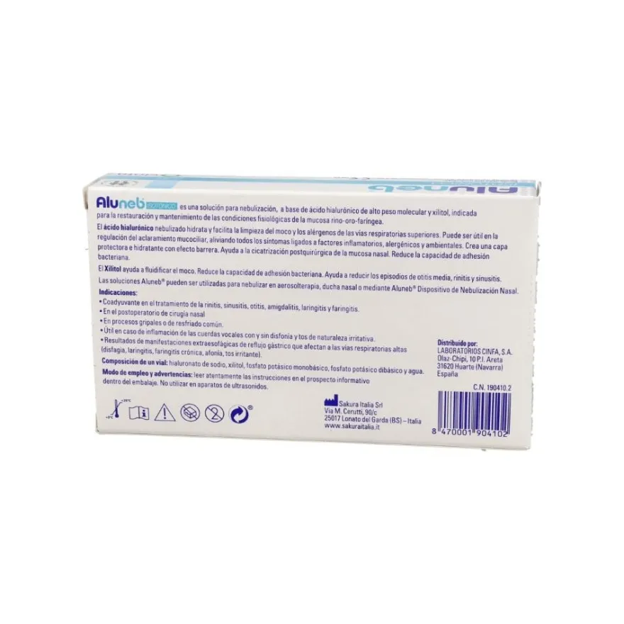 Aluneb Isotónico 15 Viales 4ml