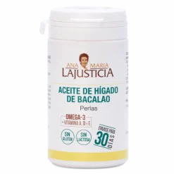 Ana María Lajusticia Aceite de Hígado de Bacalao 90 Perlas