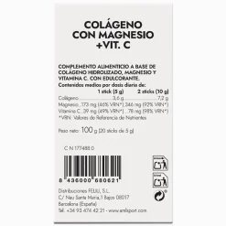 Ana María Lajusticia Colágeno Magnesio Vitamina C Sabor Fresa 20 Sticks