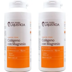Ana María Lajusticia Colágeno + Magnesio Duplo 450 comp x 2 unidades