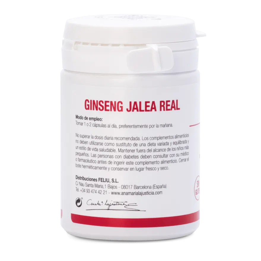 Ana María Lajusticia Ginseng Jalea Real 60 Cápsulas