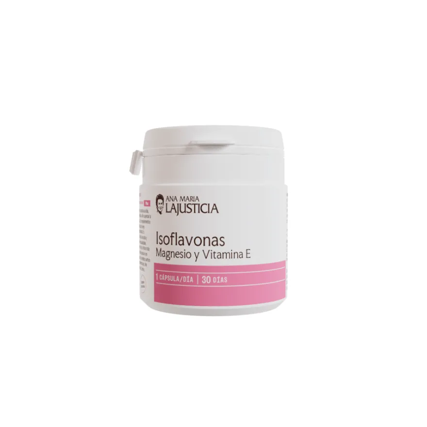 Ana María Lajusticia Isoflavonas Magnesio + Vitamina E 30 Cápsulas