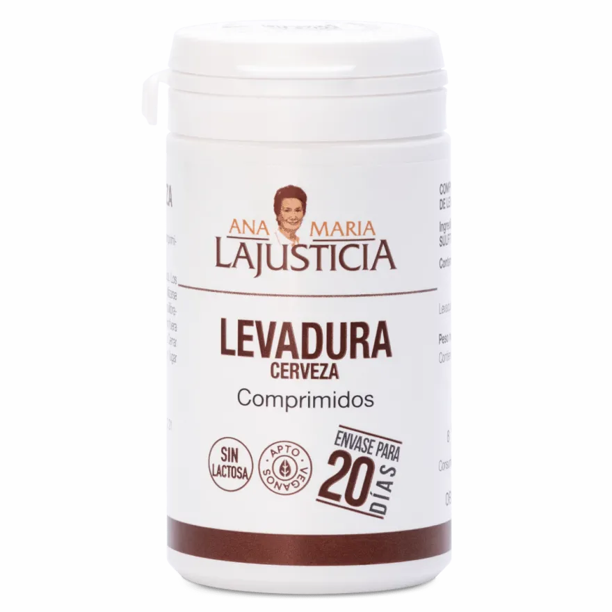 Ana María Lajusticia Levadura Cerveza 80 Comprimidos