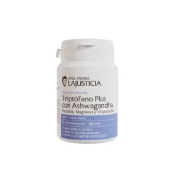 Ana María Lajusticia Triptófano Plus Ashwagandha Rhodiola y Magnesio 60 Comprimidos