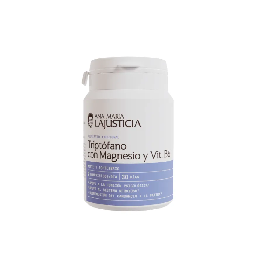 Ana María Lajusticia Triptófano + Magnesio + Vit. B6 60comp