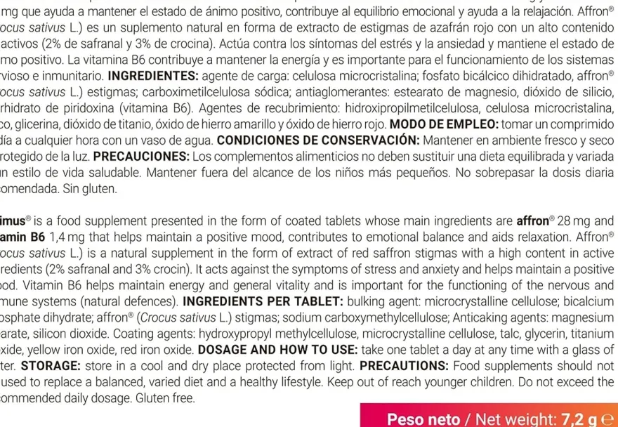 Animus 30 Comprimidos