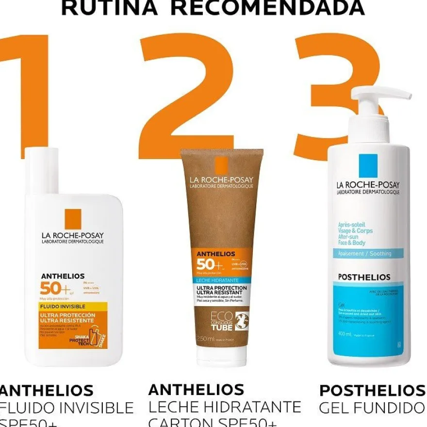 ANTHELIOS Leche Solar Sin Perfume Piel Seca y Sensible SPF50+ (75ml) LA ROCHE POSAY