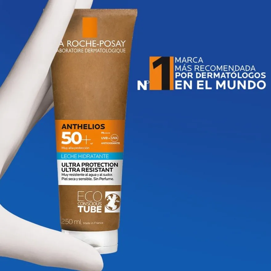 ANTHELIOS Leche Solar Sin Perfume Piel Seca y Sensible SPF50+ (75ml) LA ROCHE POSAY
