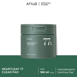 Anua Heartleaf 77% Toner Pad 160ml