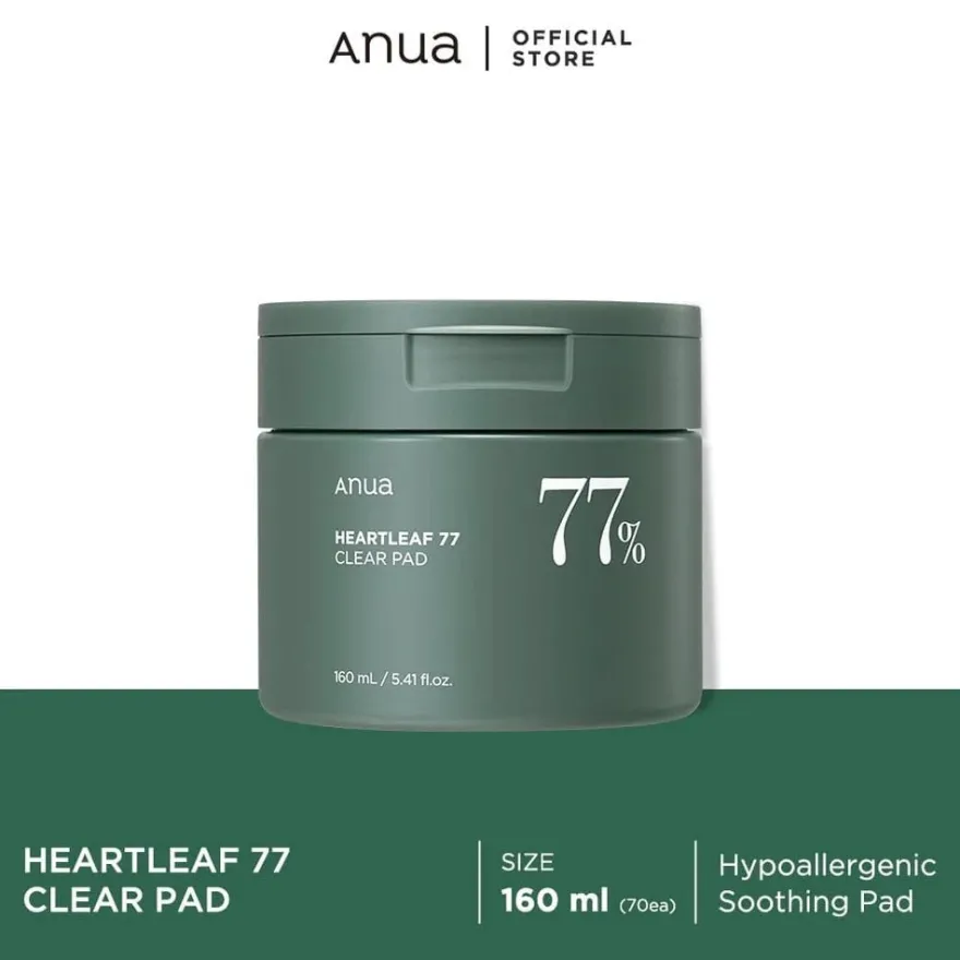 Anua Heartleaf 77% Toner Pad 160ml