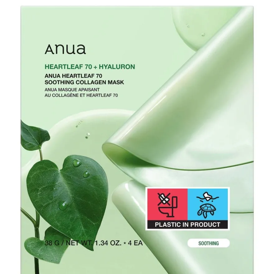 Anua Mascarilla Heartleaf 70 + Hyaluron 1 unidad