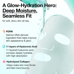 Anua Pdrn Hyaluron 100 Serum Mask A Hydrating And Rejuvenating 1un