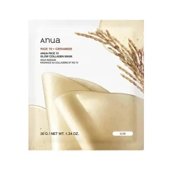 Anua Rice 70 Glow Collagen Mask 38g 4 unidades