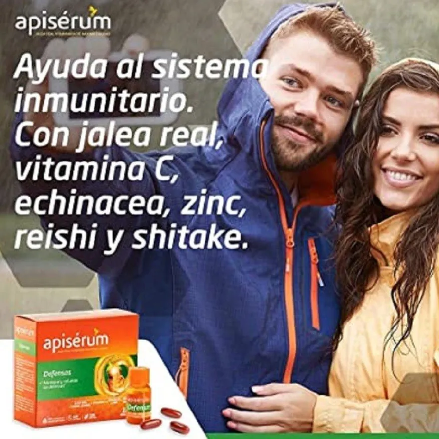Apisérum Defensas 30 cápsulas