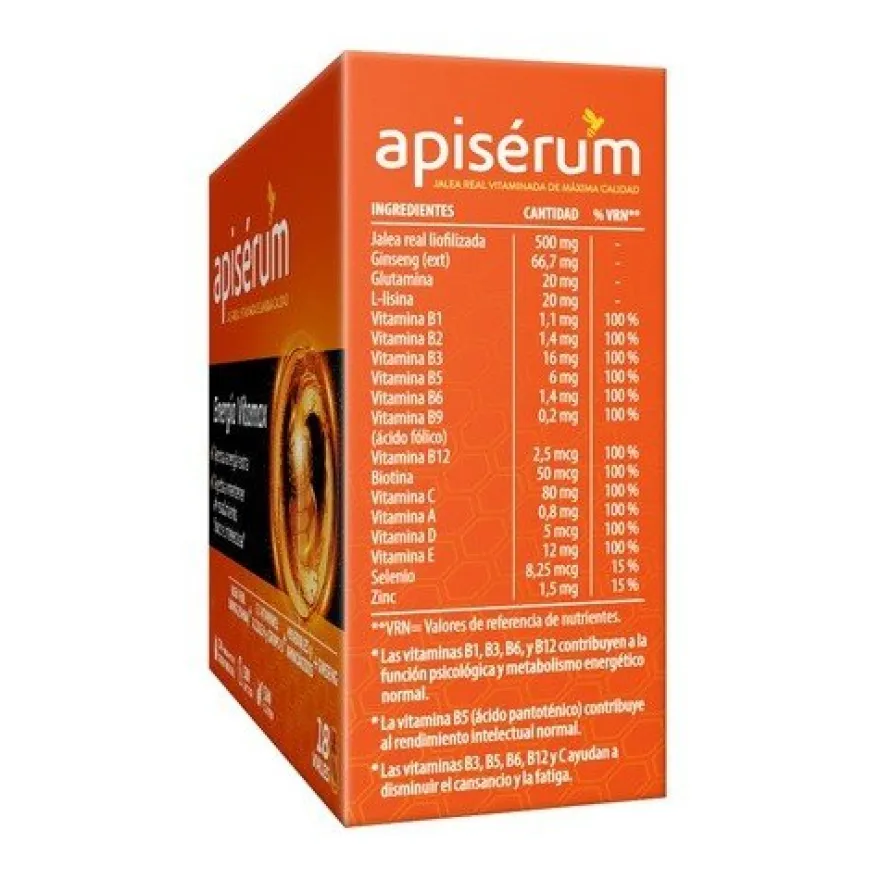 Apisérum Energía Vitamax 18 viales