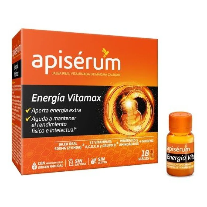 Apisérum Energía Vitamax 18 viales