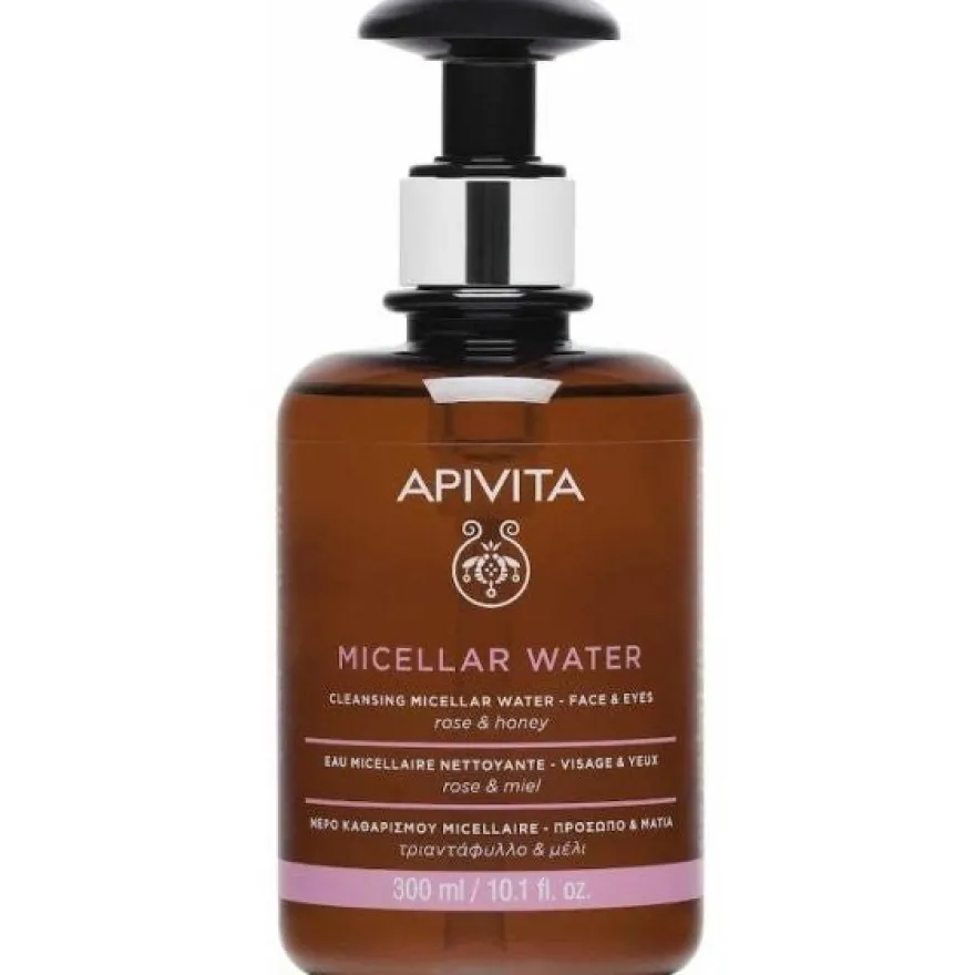 Apivita Agua Micelar Limpiadora Rostro y Ojos 300ml