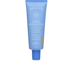 APIVITA Aqua Beelicious Crema Fluida Iluminadora Hidratante SPF30 con Color 30ml