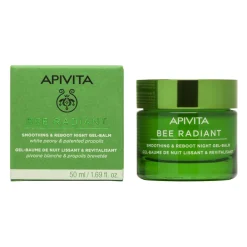 APIVITA Bee Radiant Gel-Bálsamo de Noche Alisa y Restaura la Piel 50ml