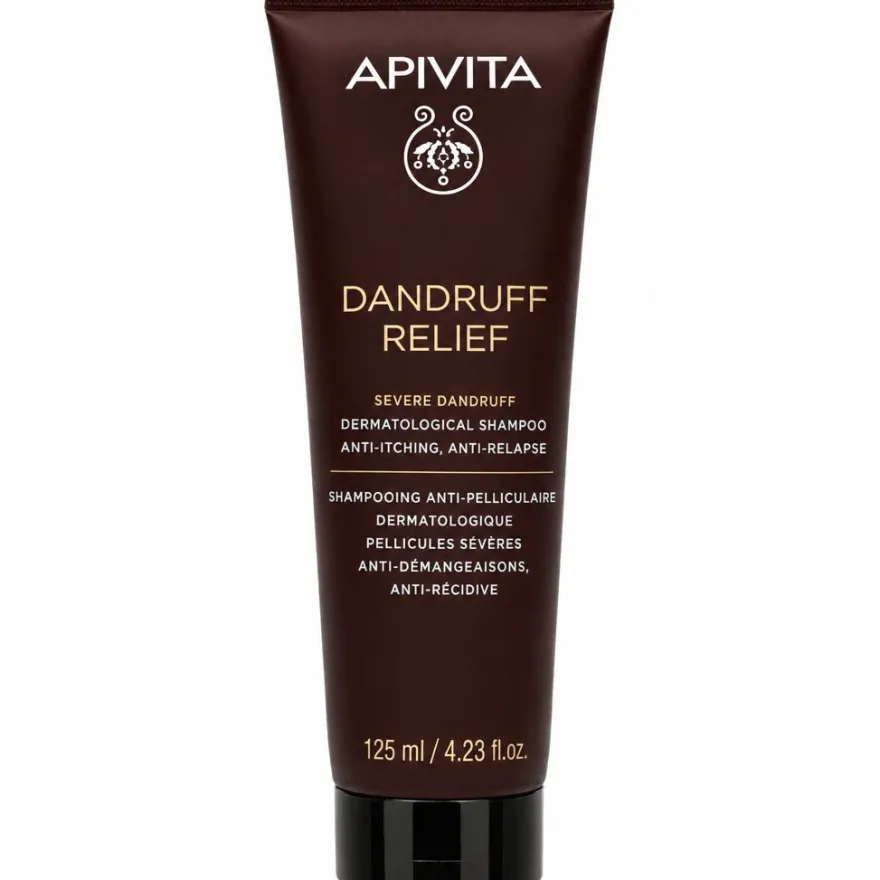 Apivita Champú Dermatológico Para Caspa Severa 125ml