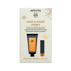 Apivita Crema De Manos Con Miel 50ml + Cuidado Labial Con Miel 4,4g