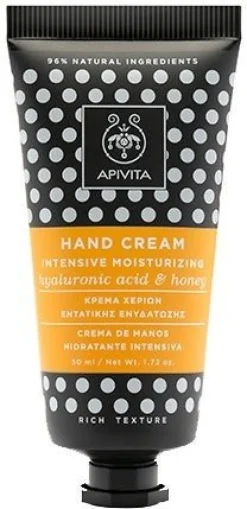 Apivita Crema de Manos Intensiva con Ácido Hialurónico y Miel 50ml